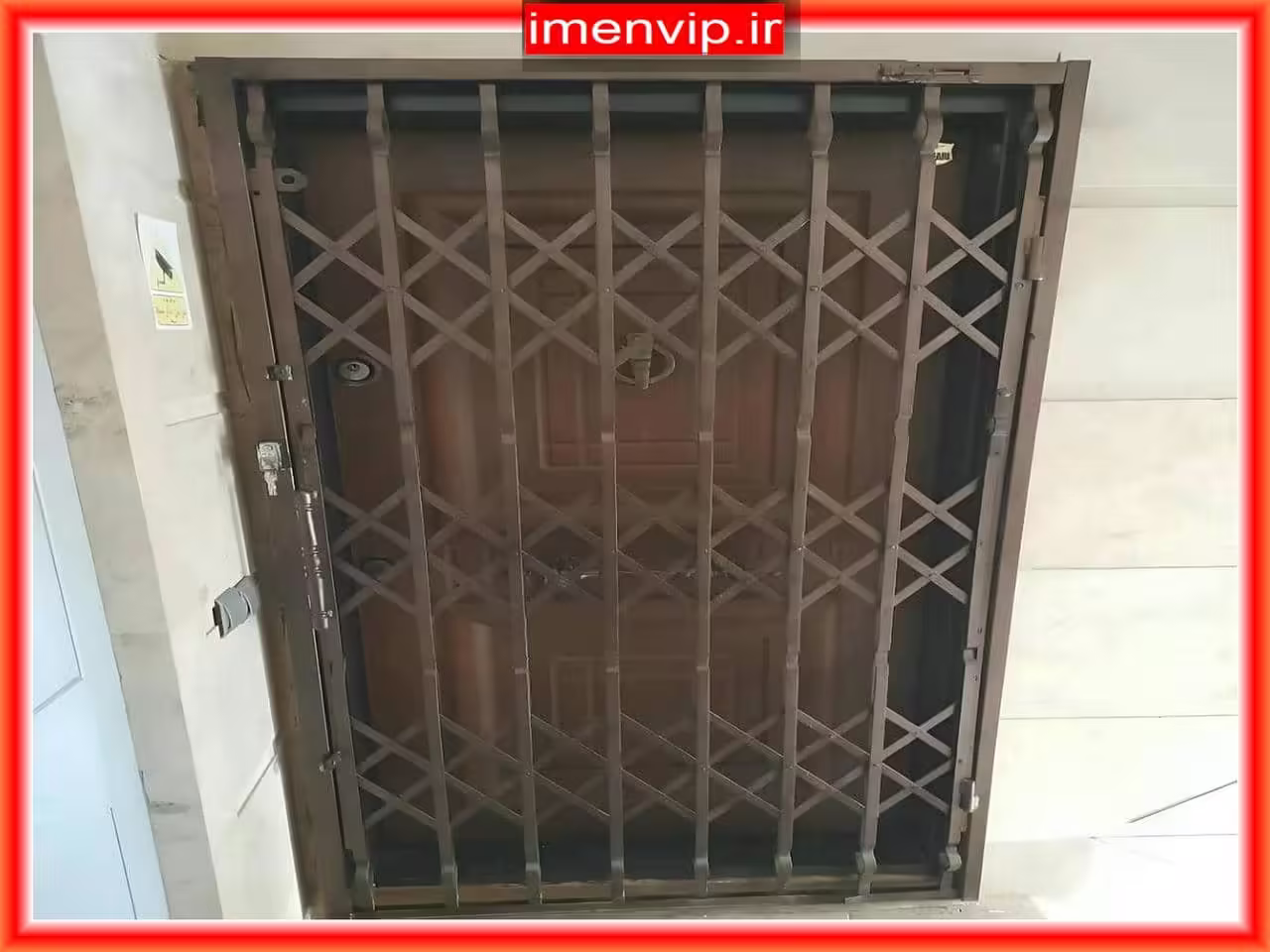 حفاظ آکاردئونی ضد سرقت: انتخابی ایمن برای درب آپارتمان حفاظ آکاردئونی ضد سرقت: انتخابی ایمن برای درب آپارتمان