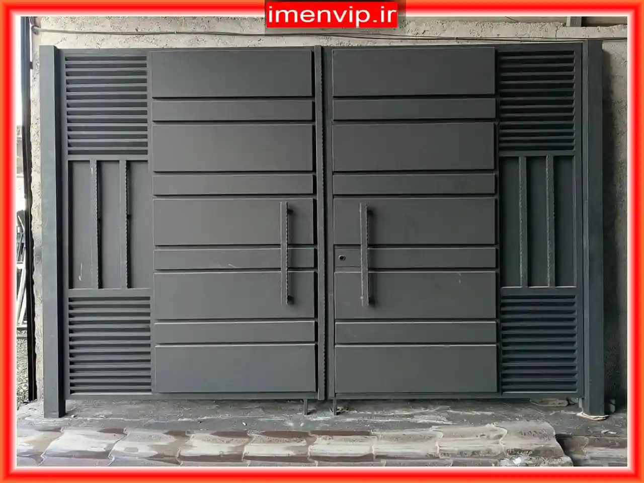 درب ورودی آهنی مدرن و طراحی&zwnj;های متنوع