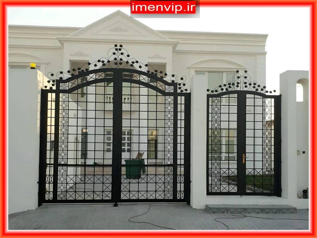 درب فلزی فرفورژه در طراحی مدرن و کلاسیک درب فلزی فرفورژه در طراحی مدرن و کلاسیک