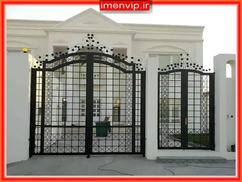 درب فلزی فرفورژه در طراحی مدرن و کلاسیک