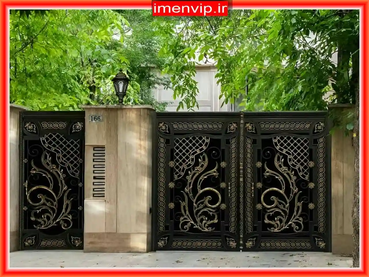 انتخاب درب ویلایی فرفورژه برای حیاط و ساختمان