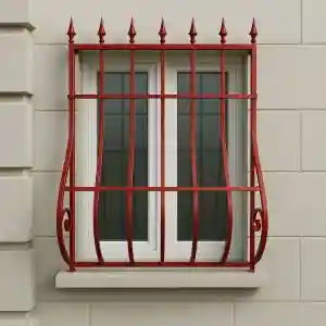حفاظ پنجره مدل نیزه ای قوس دار