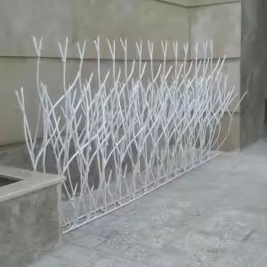 محاسبه قیمت هر متر حفاظ نرده شاخ گوزنی برای روی دیوار