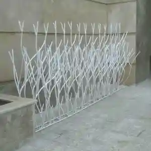 محاسبه قیمت هر متر حفاظ نرده شاخ گوزنی برای روی دیوار