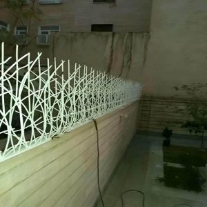 حفاظ شاخ گوزنی با پوشش رنگ کوره‌ای