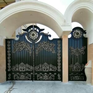 درب حیاط آهنی جدید و ارزان