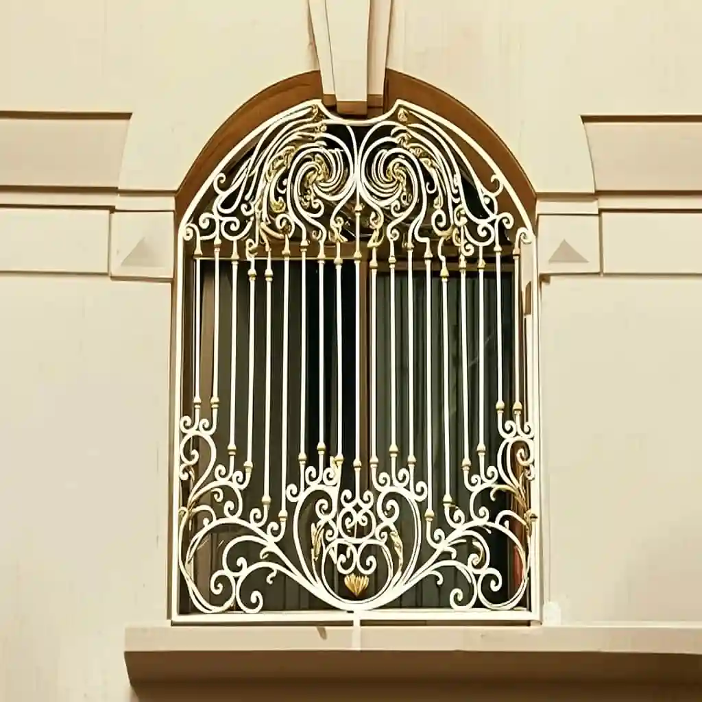 حفاظ پنجره مدل شاهانه آرتمیس نصب شده