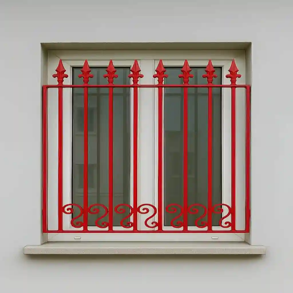 حفاظ پنجره مدل نیزه مارپیچ با طراحی منحصر به‌فرد