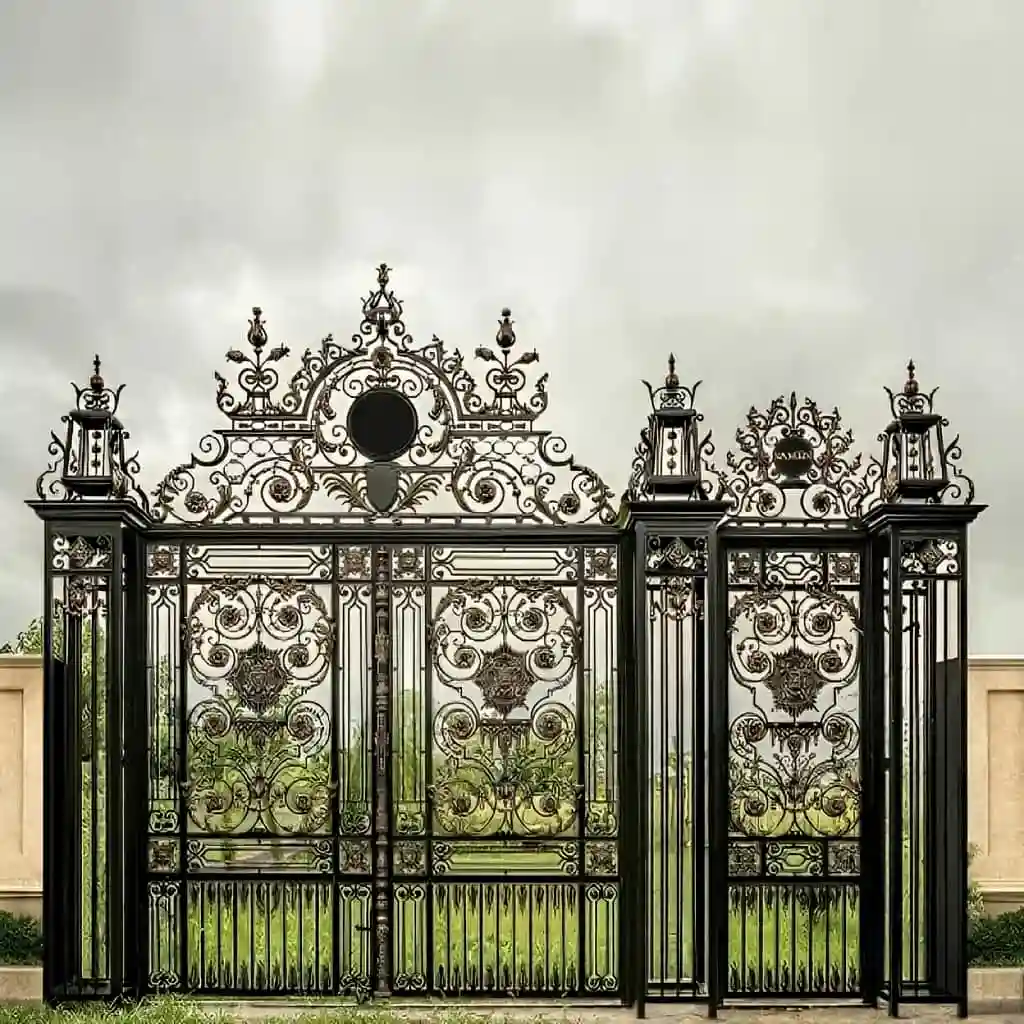 مدل جدید درب الیزابت فرفورژه نفررو و ماشین&zwnj;رو