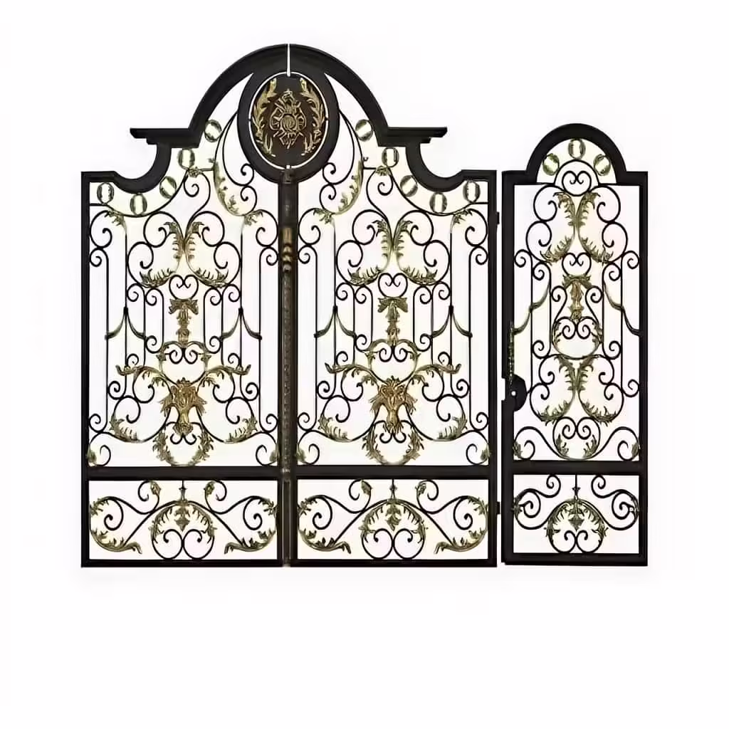 درب ترک دو لنگه با طراحی سنتی و مدرن