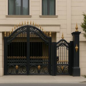 درب آهنی با رنگ پودری الکترواستاتیک