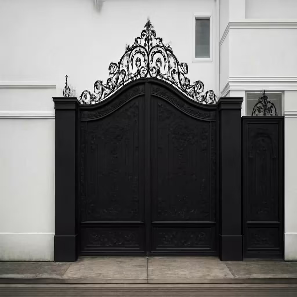 درب فلزی ضد سرقت ویلایی