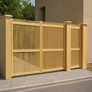 درب دو لنگه برای ویلای لوکس
