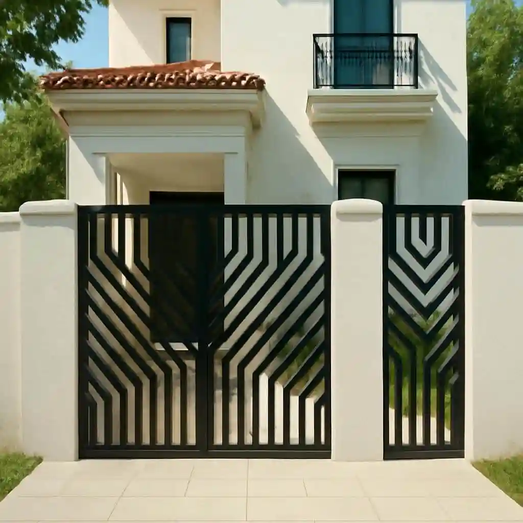 درب حیاط ارزان و مقاوم