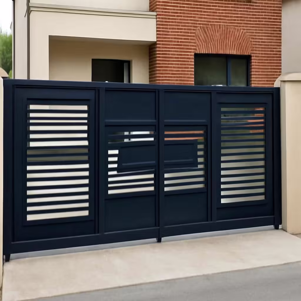 درب لیلاک در ورودی پارکینگ