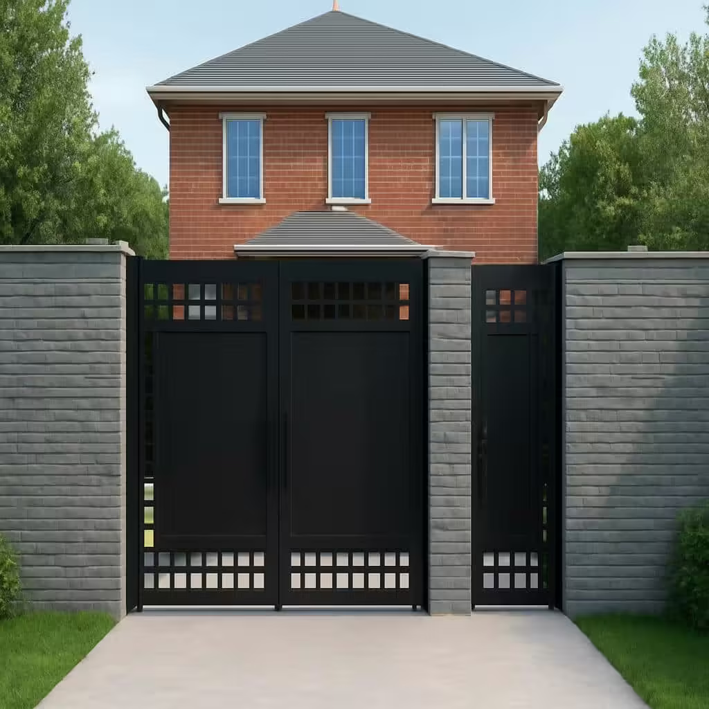 درب فلزی ویلایی با پوشش ضدزنگ