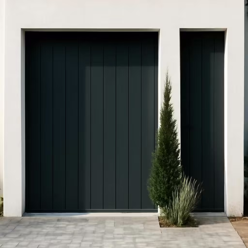 درب فلزی مدرن کیت کت عمودی