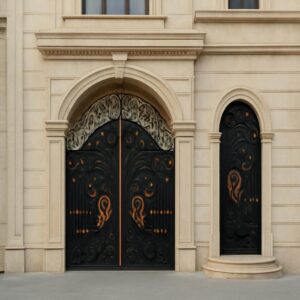 درب مدل پروانه فرفورژه