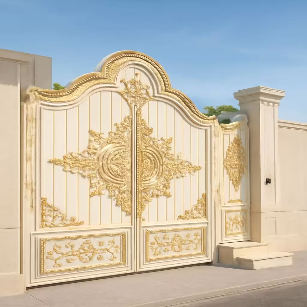 درب دو لنگه برای ویلای لوکس