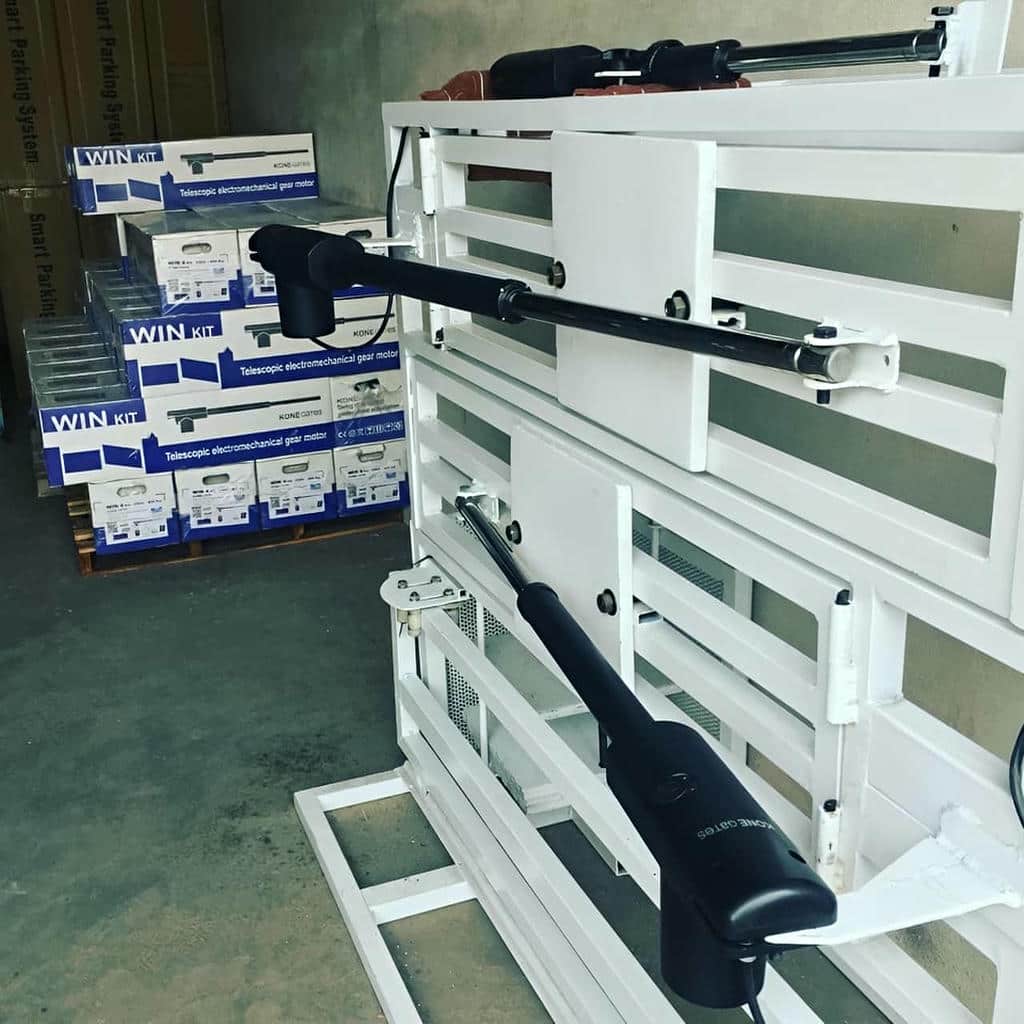 جک درب پارکینگ بازویی الکترومکانیک