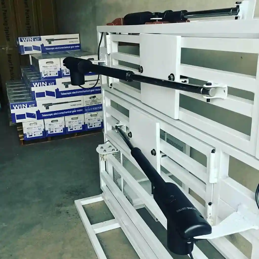 جک درب پارکینگ بازویی الکترومکانیک