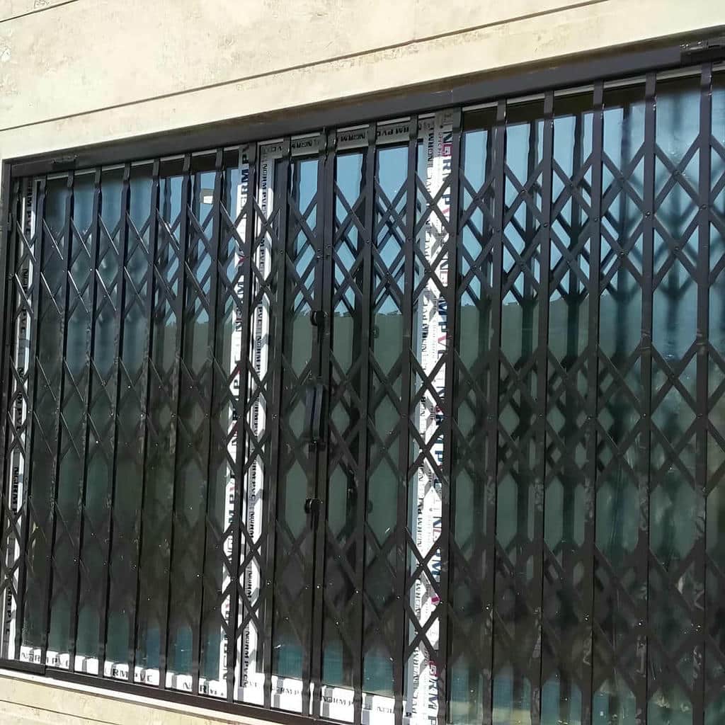 خرید درب آکاردئونی حفاظ ساختمان ضدزنگ در مریوان