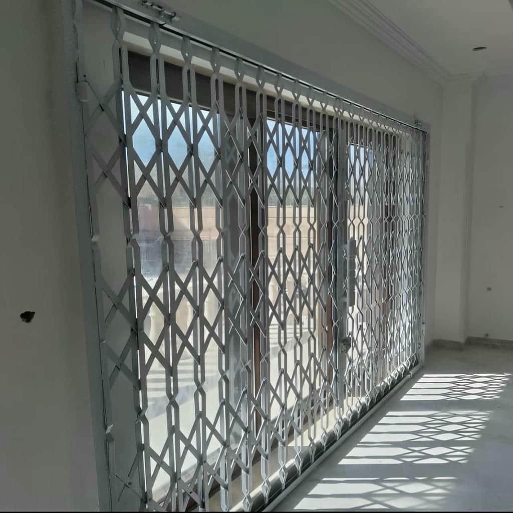 فروش درب آکاردئونی حفاظ ساختمان ریلی در سیرجان
