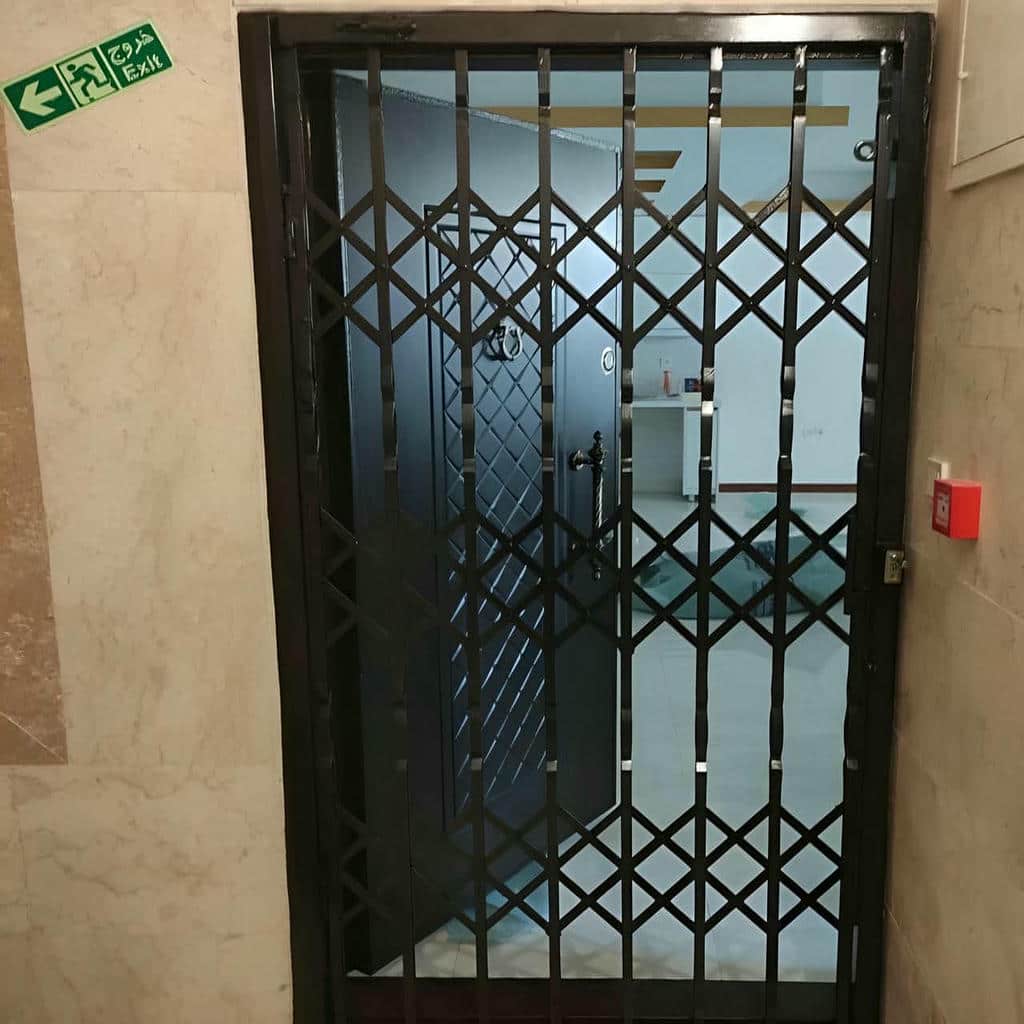 خرید درب آکاردئونی ساختمان دوگل در کرمان