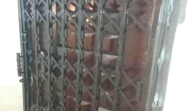 درب آکاردئونی حفاظ ساختمان در قزوین