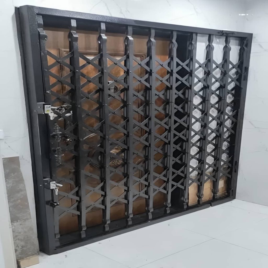 خرید درب آکاردئونی ساختمان دوگل در آبادان