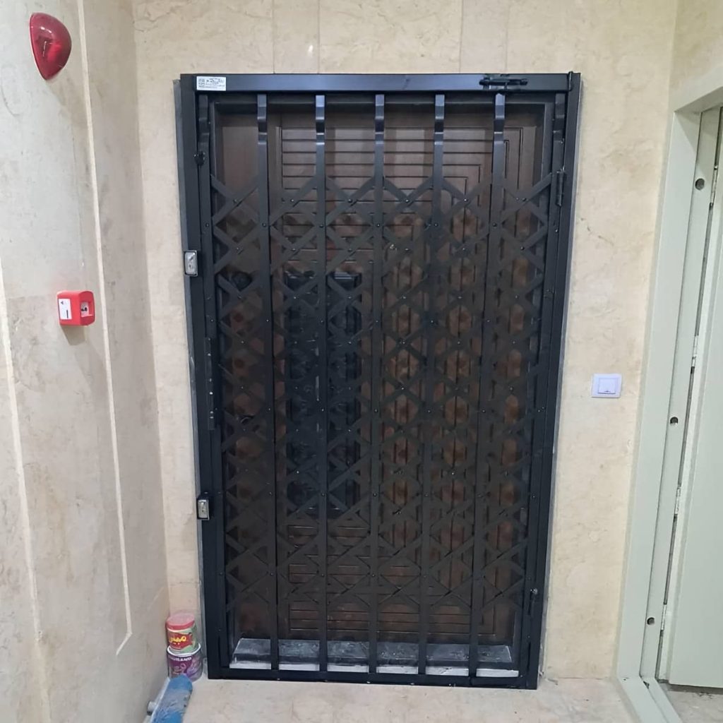 خرید درب آکاردئونی ساختمان دوگل در تبریز