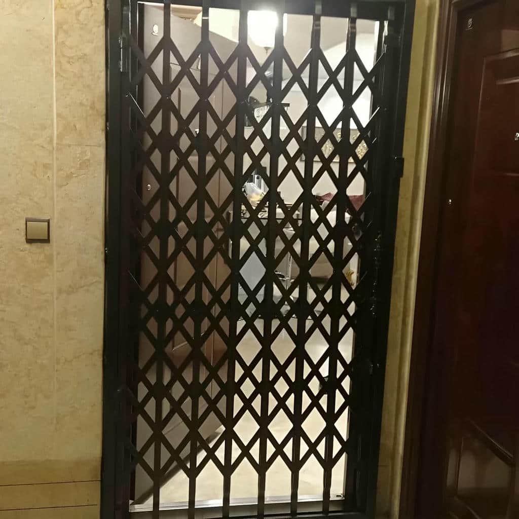 خرید درب آکاردئونی ساختمان دوگل در محمودآباد