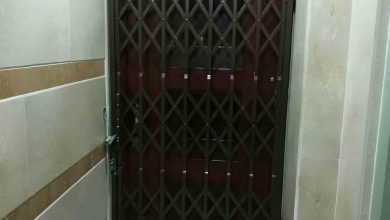 درب آکاردئونی در آبسرد