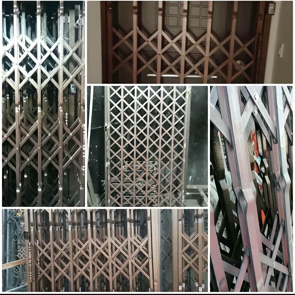 درب آکاردئونی در عظیمیه کرج