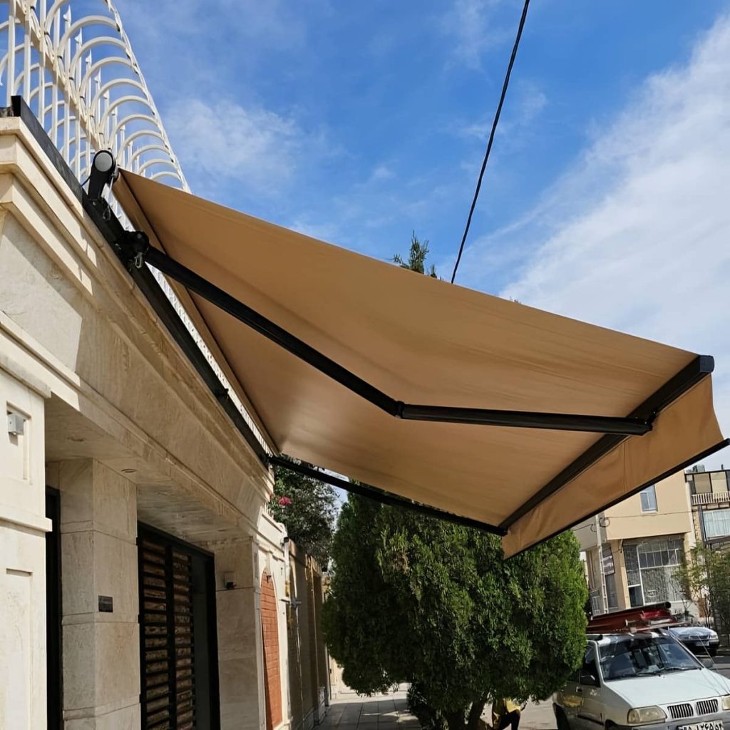 سایبان برقی اتوماتیک در گنبدکاووس