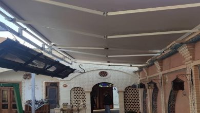 سایبان برقی اتوماتیک در سمنان