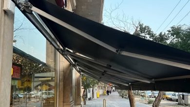 سایبان برقی اتوماتیک در نسیم شهر