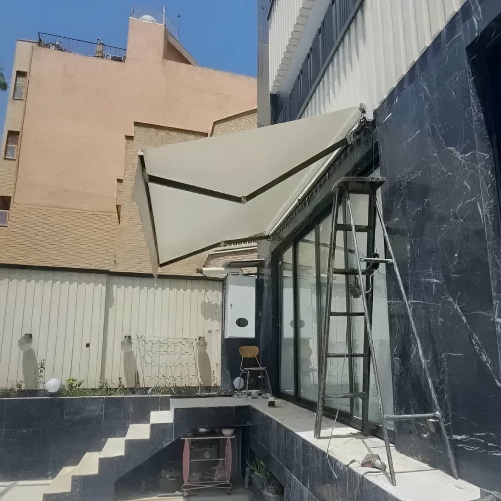 خرید سایبان برقی اتوماتیک بازویی در سنندج