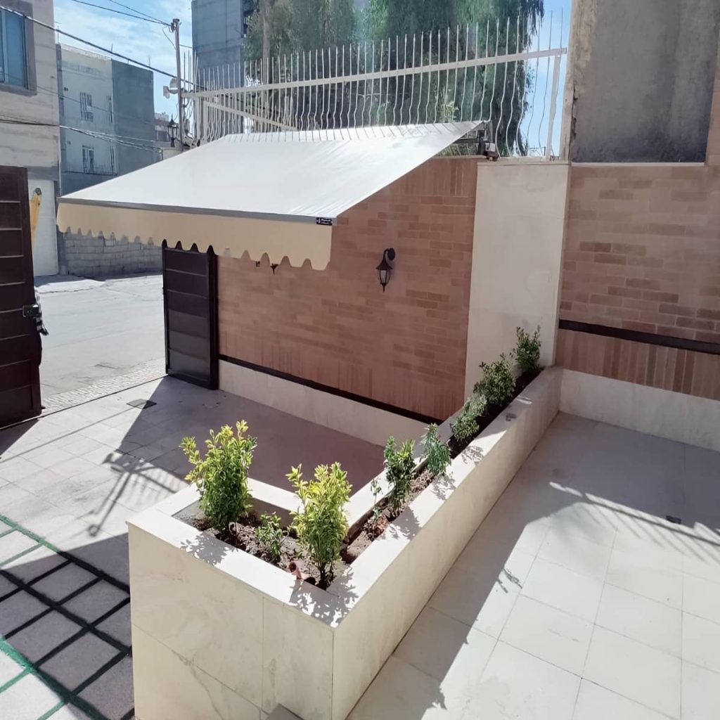 قیمت سایبان برقی اتوماتیک ریموت&zwnj;دار در یاسوج