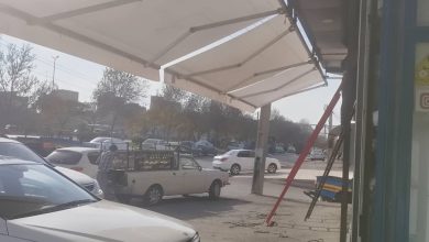 سایبان برقی اتوماتیک در ایلام