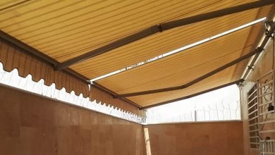 سایبان برقی اتوماتیک در سبزوار