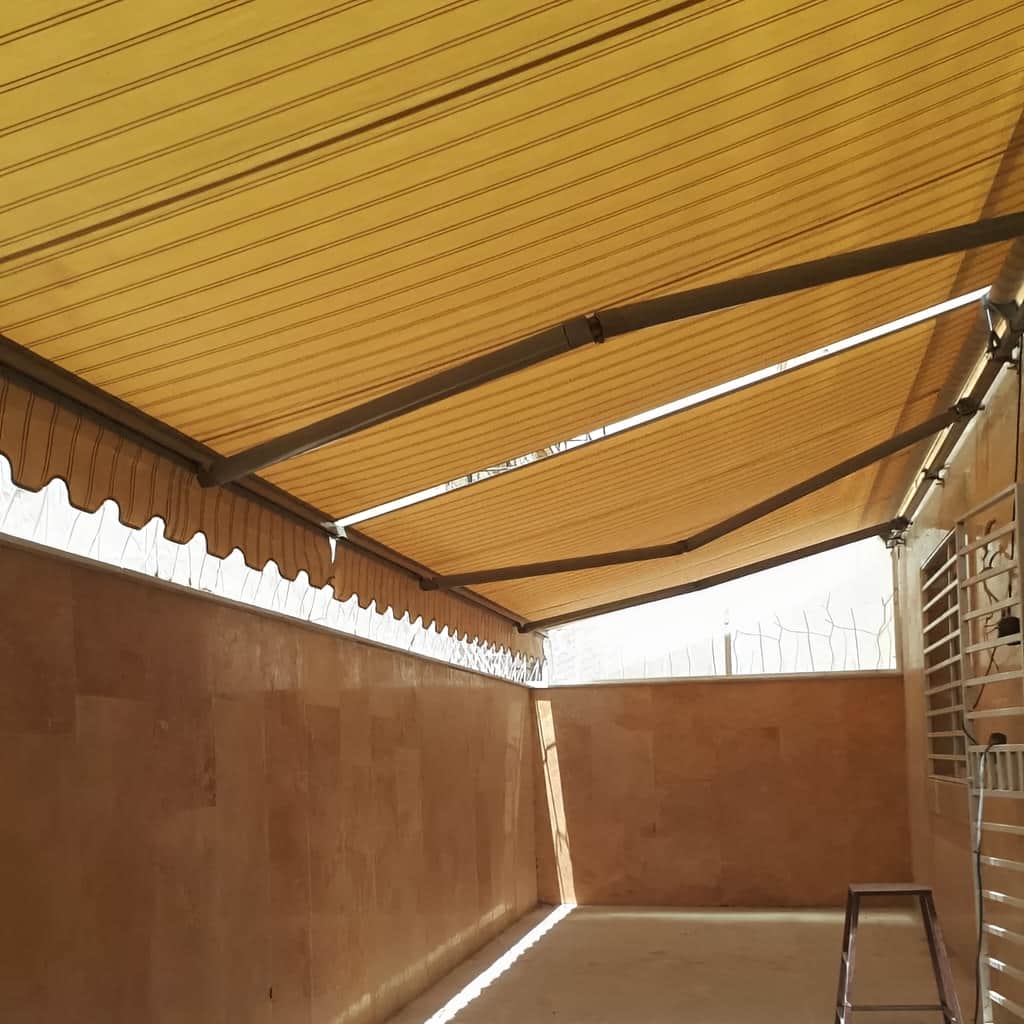 سایبان برقی اتوماتیک در سبزوار