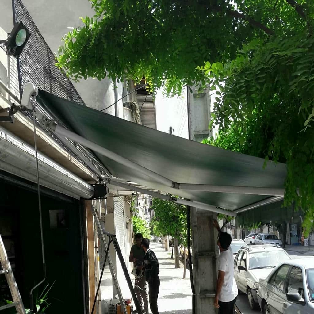 خرید سایبان برقی اتوماتیک بازویی در اصفهان