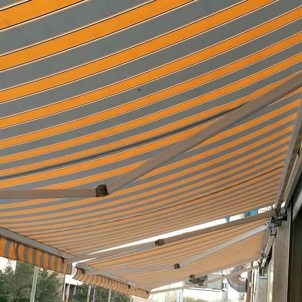 سایبان برقی اتوماتیک در هشتگرد