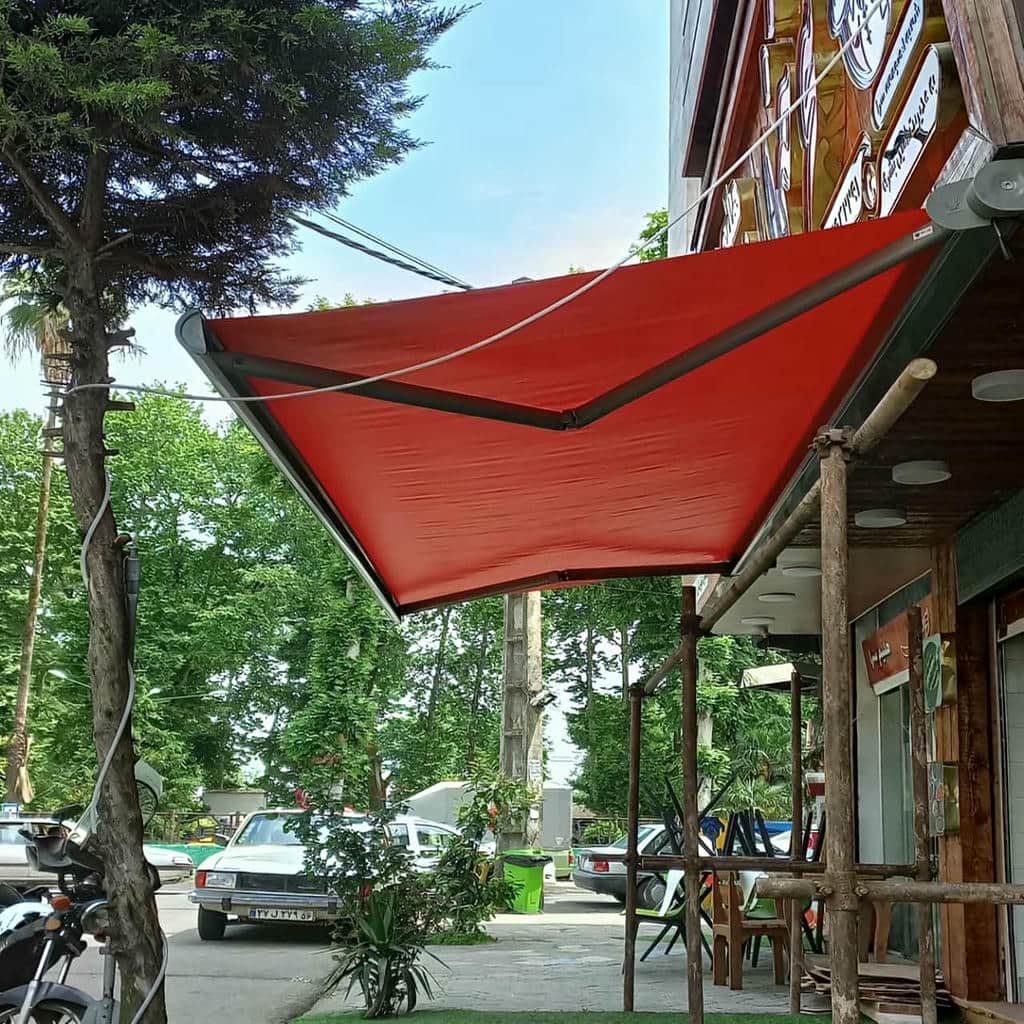 خرید سایبان برقی اتوماتیک بازویی در زاهدان