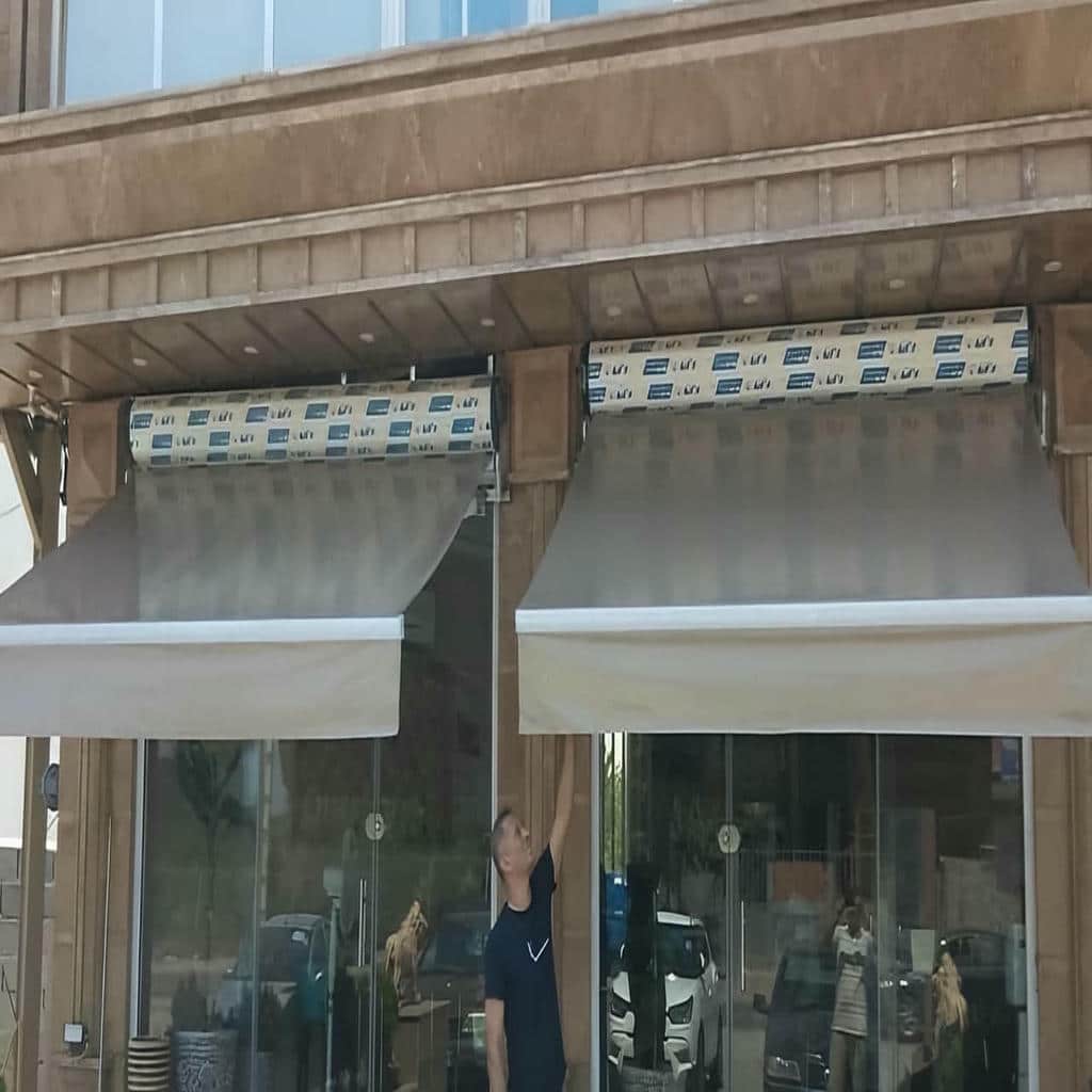 نصب سایبان برقی اتوماتیک ضدآب در مهرشهر کرج