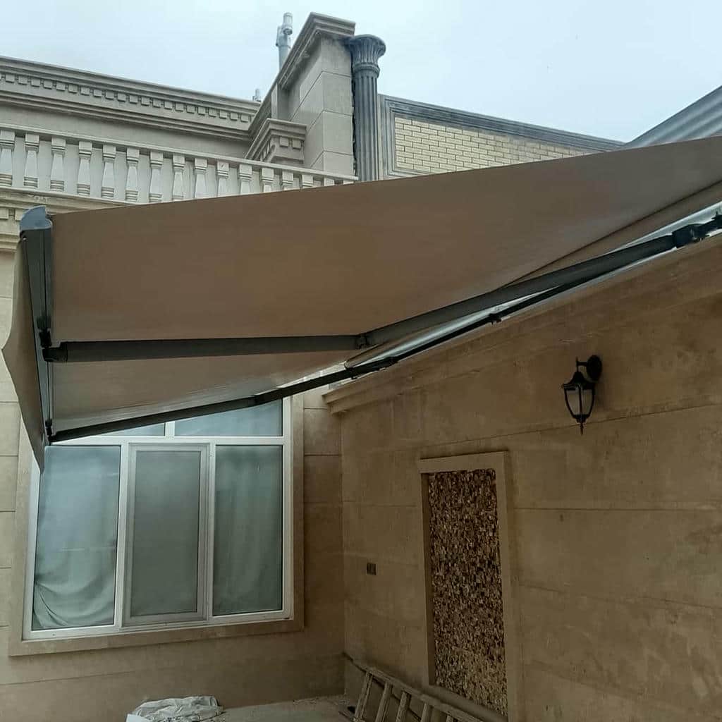 سایبان برقی اتوماتیک در سیرجان