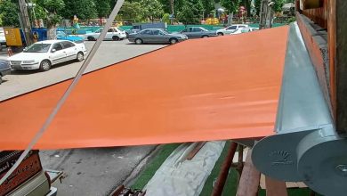 سایبان برقی اتوماتیک در قم