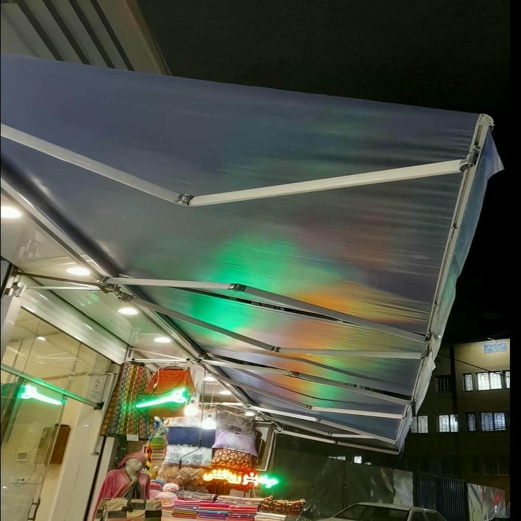 خرید سایبان برقی اتوماتیک بازویی در قزوین