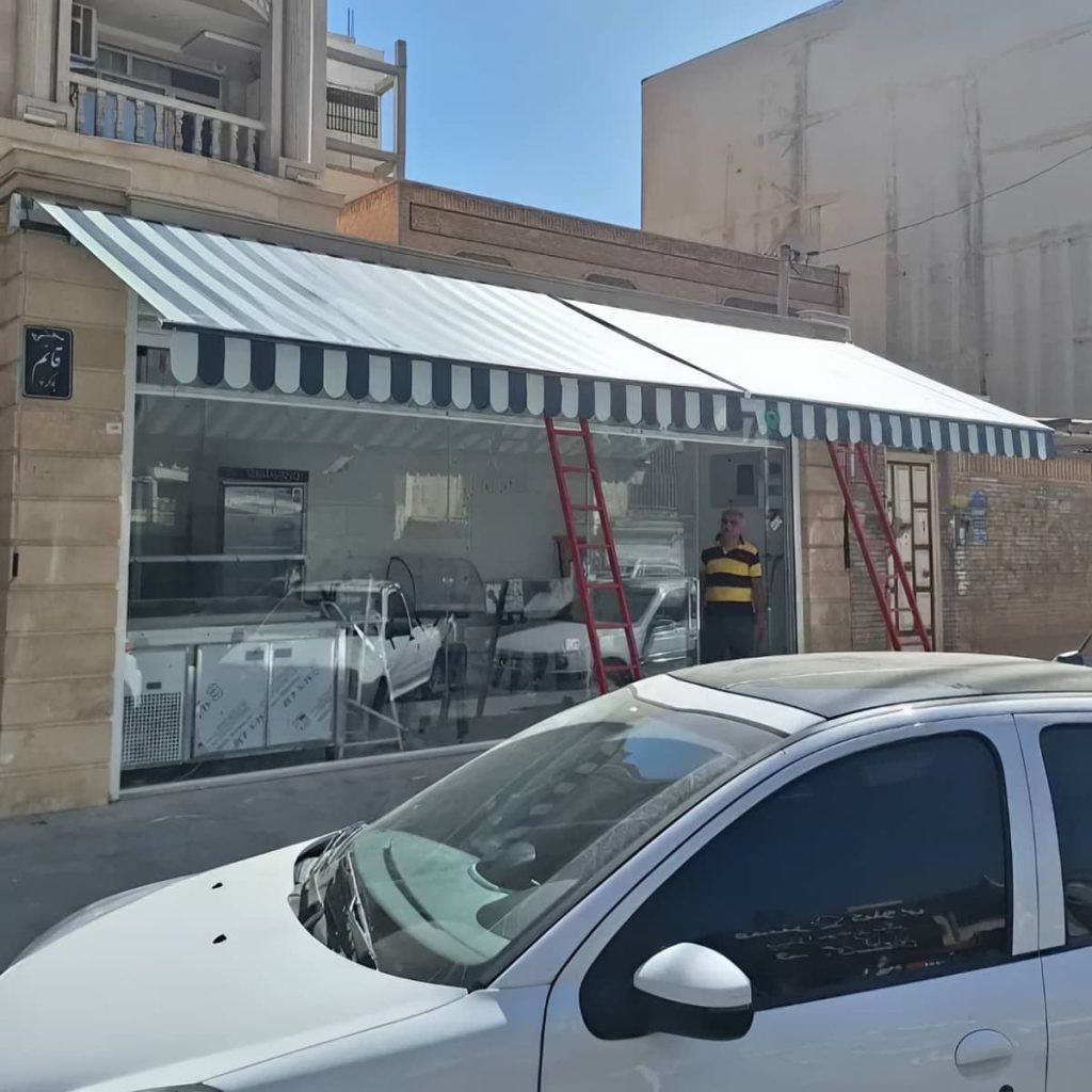 خرید سایبان برقی اتوماتیک بازویی در گنبدکاووس